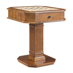 Cassandra Walnut Finish Game Table