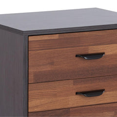 Sonata Walnut & Espresso Finish Accent Table