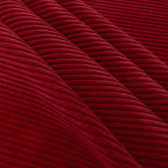 Corduroy Upholstered Rectangle Ottoman