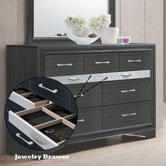 Asgard Black Finish Dresser