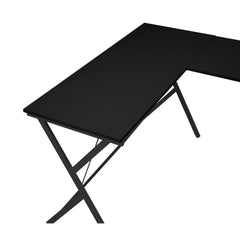 Star Black Finish Computer Desk