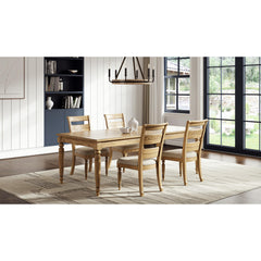 Demeter Back Side Chair - Caramel Finish (Set of 2)