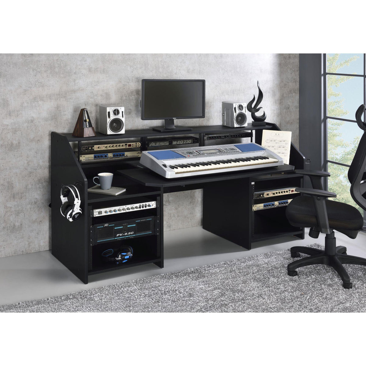 Epimetheus Black Finish Music Desk