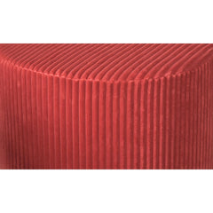 Corduroy Upholstery Full Compressed Ottoman