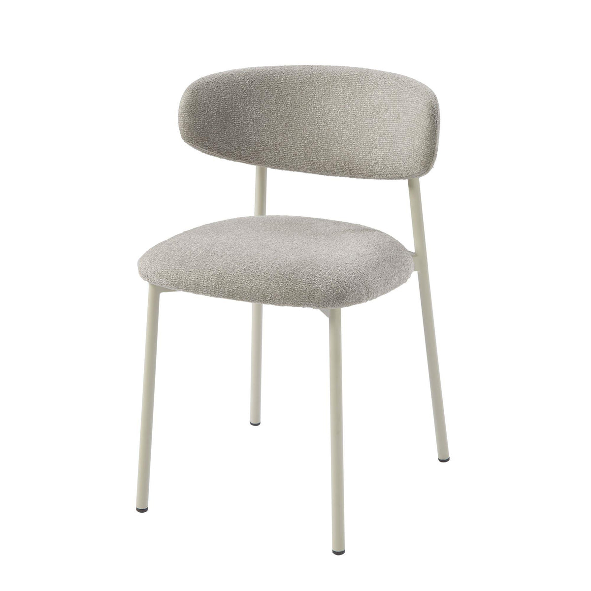 Priam Gray Finish Side Chair (Set of 2)