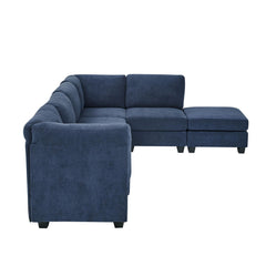 Polyester Upholstered Modular Sectional