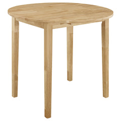 Natural and Tan 3-piece Dining Set with Drop Leaf
