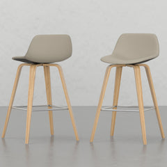 Eden Bentwood Counter/ Bar Height Stool (Set of 2)