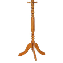 Apocalypse Golden Brown 11-Hook Freestanding Coat Rack with Hanger