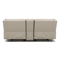 Nova 79" Modern Power Motion 3-Piece Reclining Loveseat Sofa with Cup Holders, Cream Taupe Beige