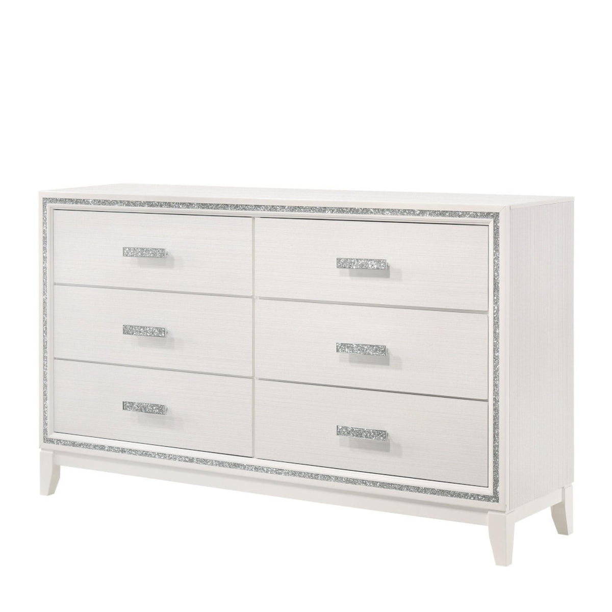 Zenith White Finish Dresser