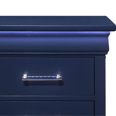 SHOWCASE BLUE NIGHTSTAND WITH LED