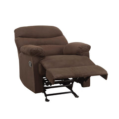 Valhalla Chocolate Microfiber Motion Glider Recliner