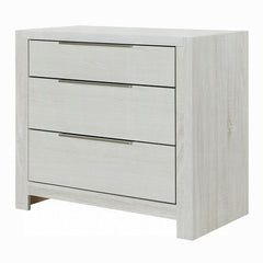 Modern Transitional Beige Finish 1pc Nightstand with 3x Drawers Wooden Bedroom Furniture Storage Bedside Cabinet