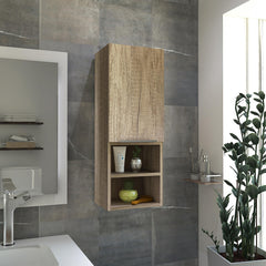 Clytemnestra Rectangle 2-Shelf Medicine Cabinet Light Oak