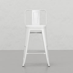 Vertex 24 inch Metal Counter Height Stool (Set of 2)