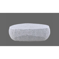 T3601-50 Oval Coffee Table White