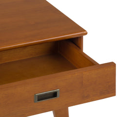 Galaxy - Mid Century End Table - Teak Brown