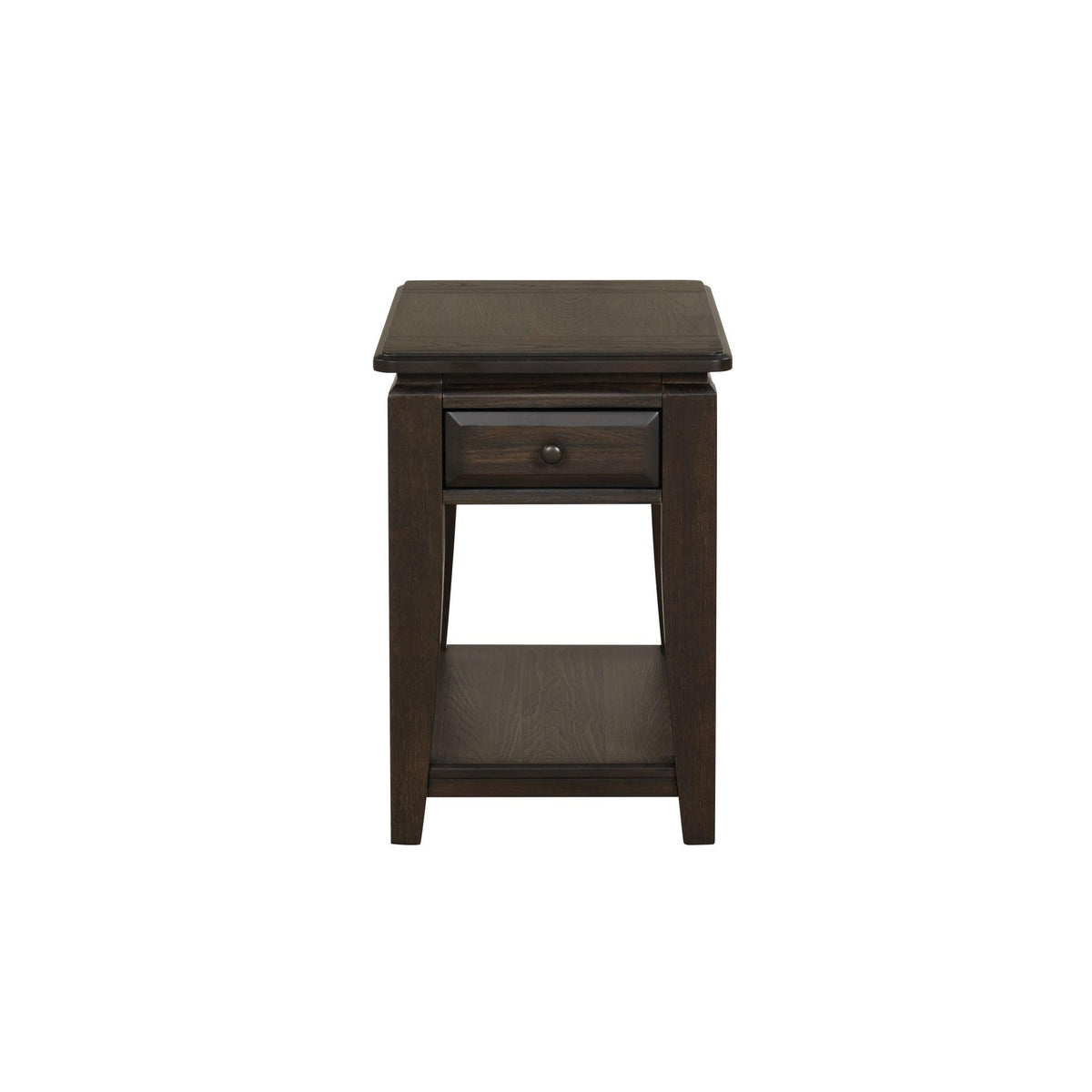 Apollo Traditional Chairside Table W/ Storage