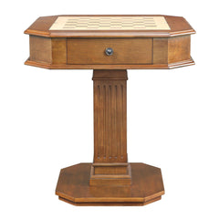 Cassandra Walnut Finish Game Table