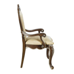 Apocalypse Antique Oak Finish Arm Chair (Set of 2)