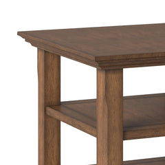Eternity - End Table - Rustic Natural Aged Brown