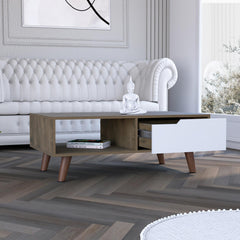 Vista Coffee Table 2.0, One Drawer, Four Legs