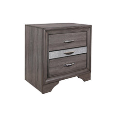 TALE SPARKLE GREY NIGHTSTAND