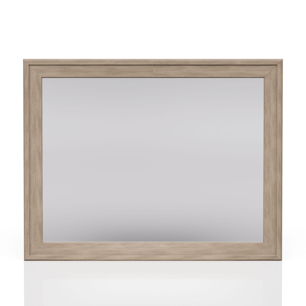 Genesis Colored Rectangle Wood Mirror