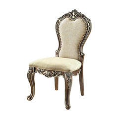 Apocalypse Antique Oak Finish Side Chair (Armless Chair) (Set of 2)