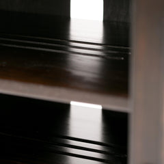 Atlas 54 inch Wide Solid Wood TV Stand in Hickory Brown For TVs up to 60 inches