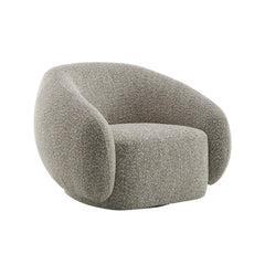 Mirage Brown Boucle Chair W/Swivel