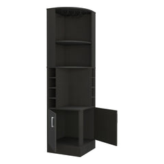 Haven 4-Bottle 2-Shelf Bar Cabinet Wenge