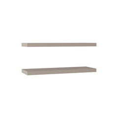 Hercules 31.5" Wide Floating Shelves Set of 2, Shelves for Wall Decor for Bedroom, Bathroom Storage Shelves, Book Shelves for Living Room