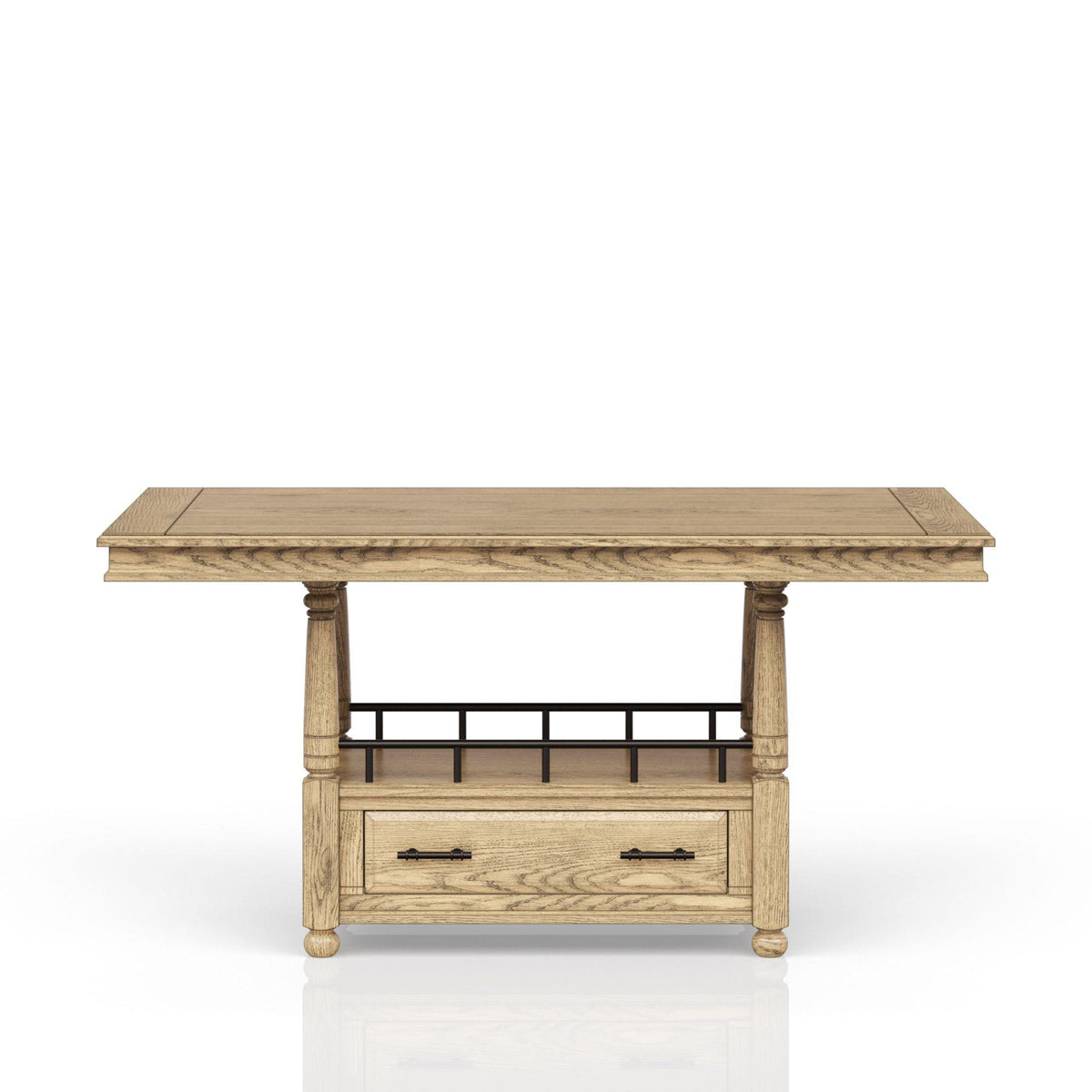 Mercury Table - Caramel Finish