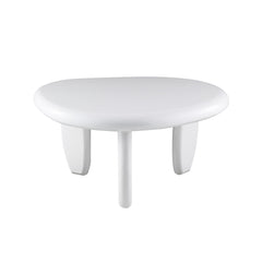 Valhalla White High Gloss End Table
