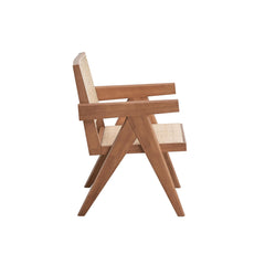 Tale Rattan & Natural Finish Accent Chair