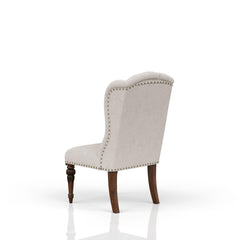 Upholstered Wing Host Chair
