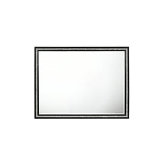 Zenith Weathered Black Finish Mirror