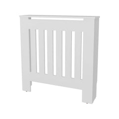 White Radiator Cover with Storage