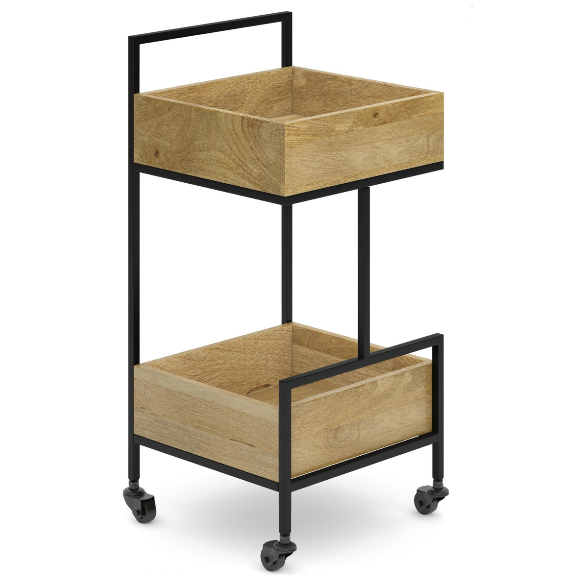 Ode - 16" Bar Cart - Natural