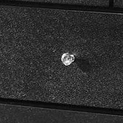 Aurora Drawer Wooden Dresser with Bracket Feet and Crystal Knobs, Black