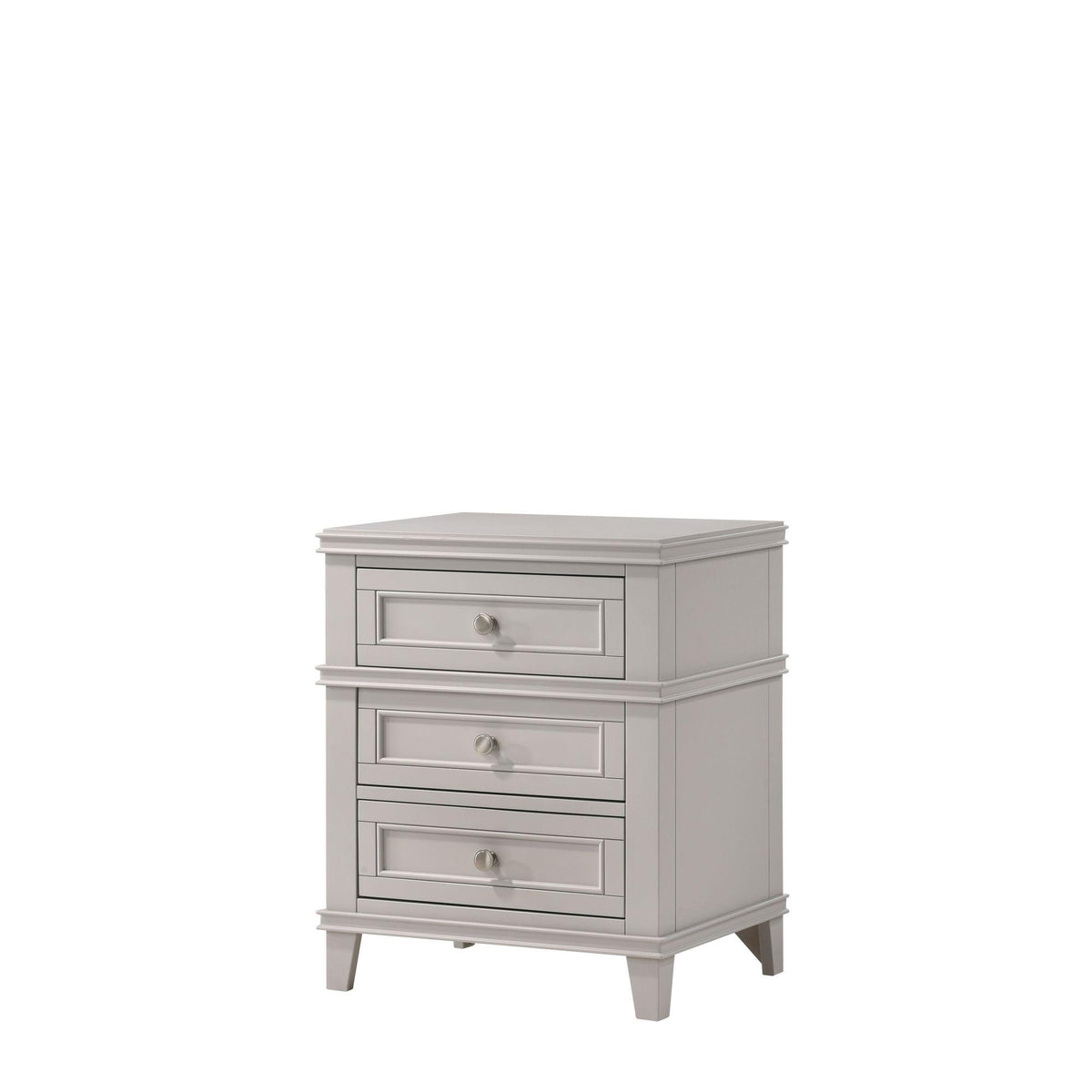 3 Drawer Nightstand W/ USB