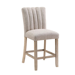 WALTZ BEIGE BAR STOOLS (KIT OF 2)