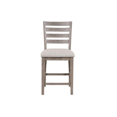 Mercury Side Dining Stool W/ Ladder Back (Set of 2)