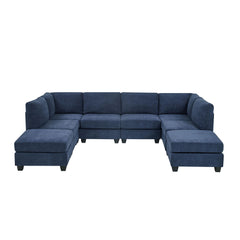 Polyester Upholstered Modular Sectional