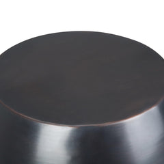 Menelaus 16 inch Wide Metal Accent Table in Antique Copper