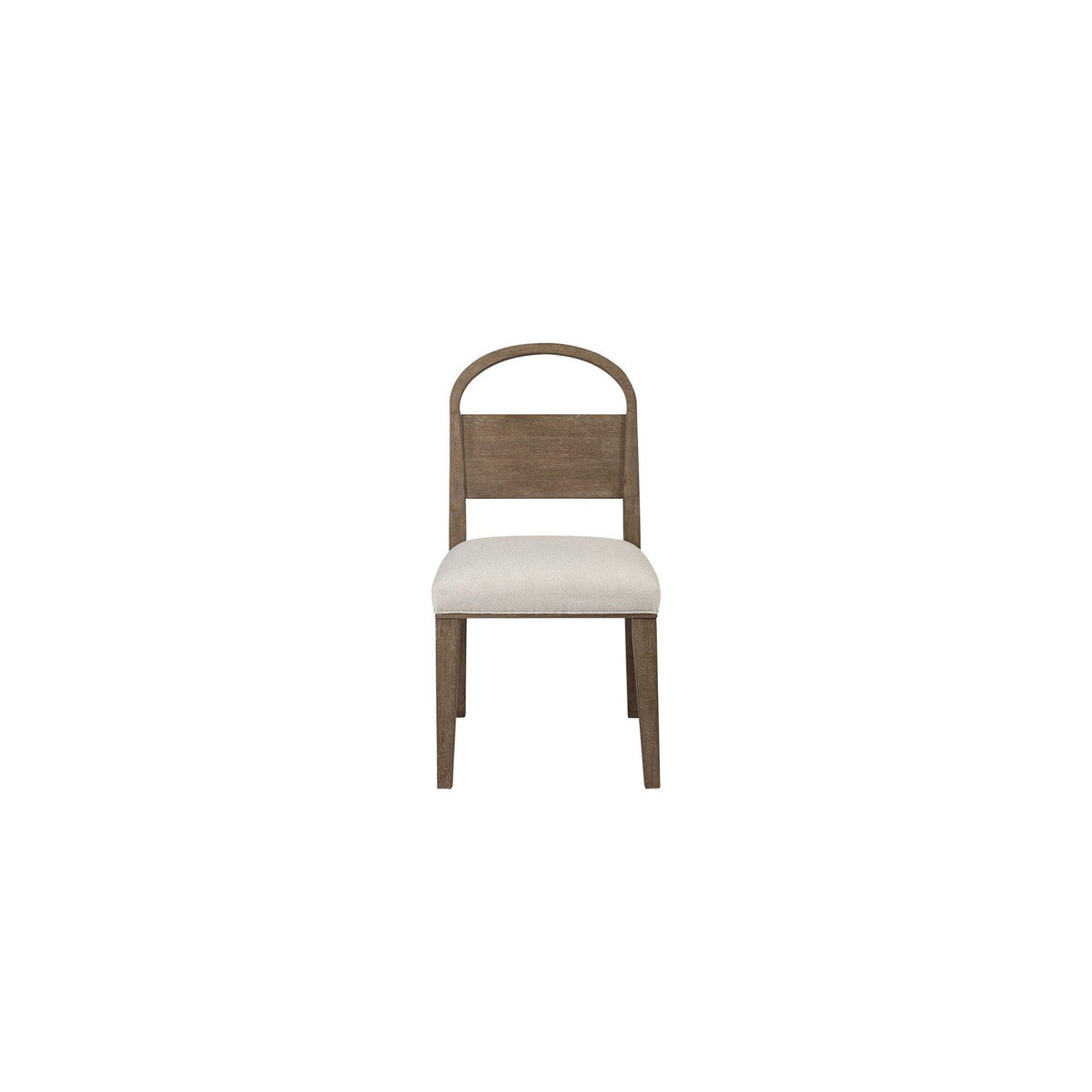 Wood Arch Back Chair - Cocoa/ White Sand (Set of 2)