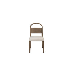 Wood Arch Back Chair - Cocoa/ White Sand (Set of 2)