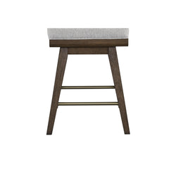Andromache Swivel Counter Stool - Avenger Pumise (Set of 2)
